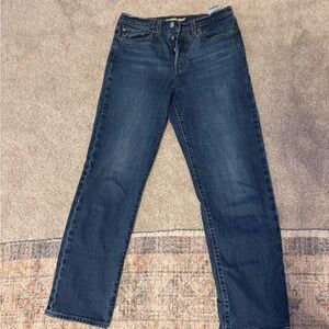 Levi’s premium wedgie straight jeans
